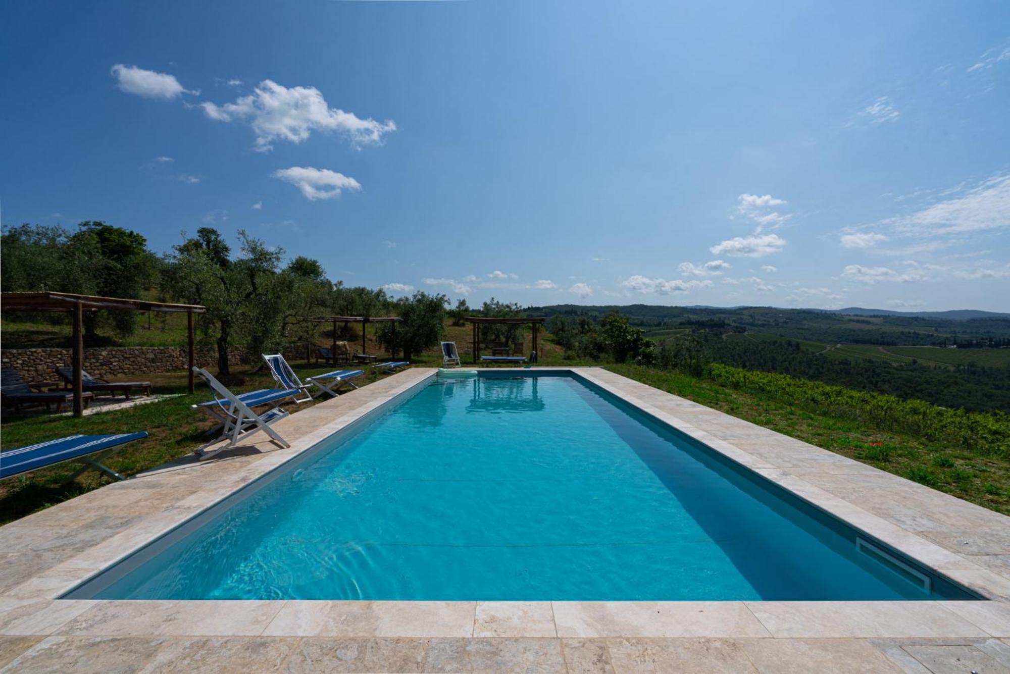 Apartament Casa Alta Greve in Chianti Zewnętrze zdjęcie