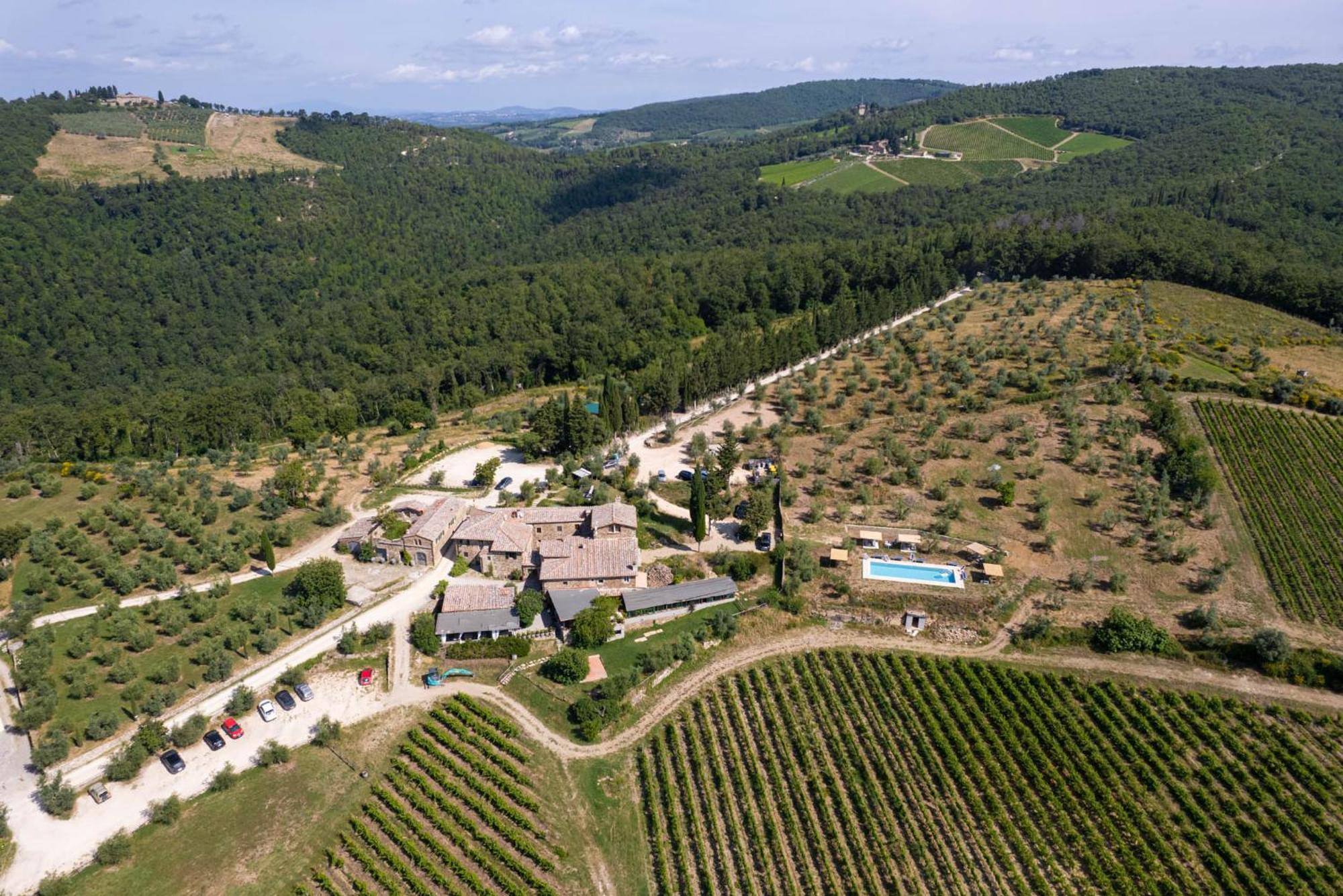 Apartament Casa Alta Greve in Chianti Zewnętrze zdjęcie