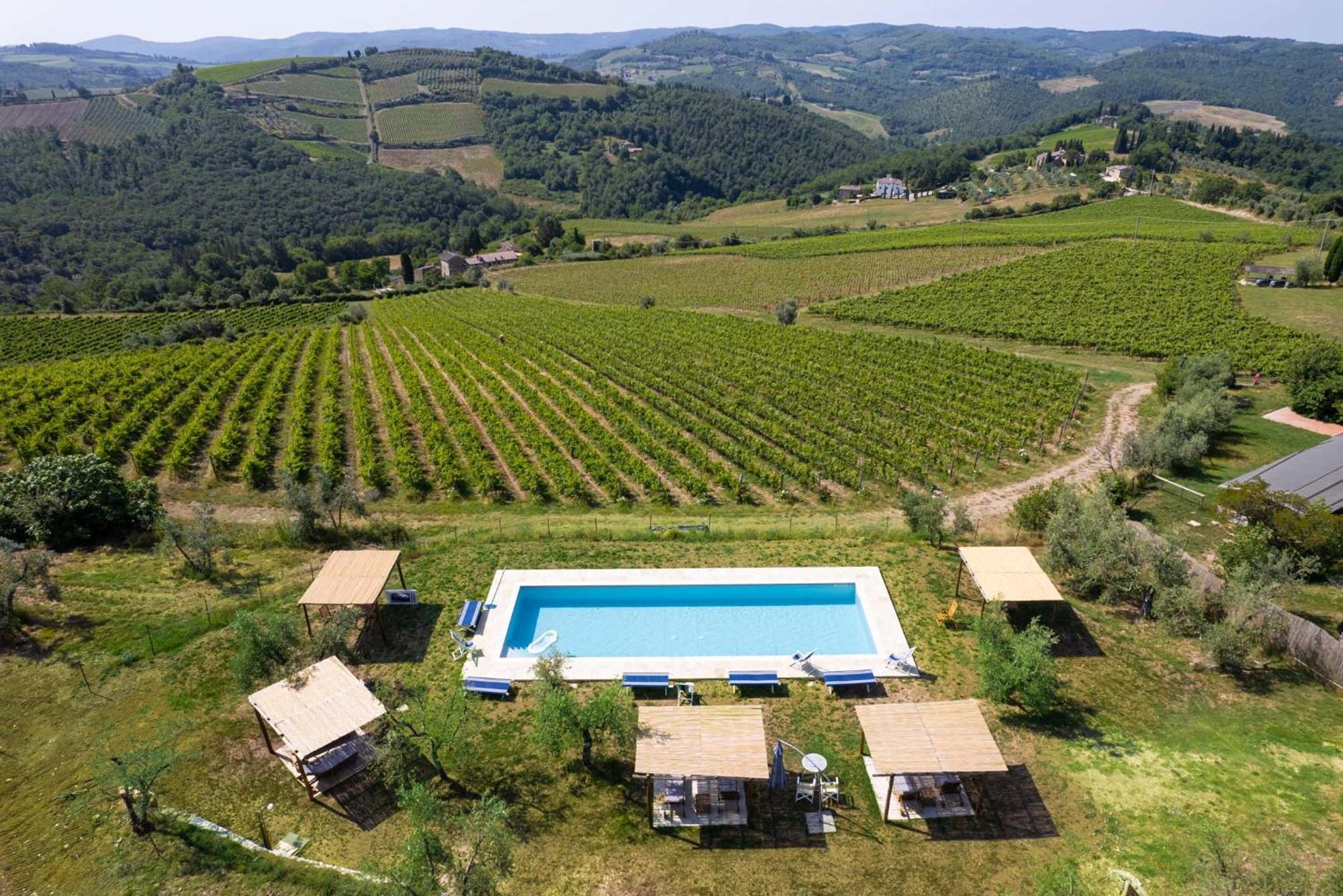 Apartament Casa Alta Greve in Chianti Zewnętrze zdjęcie