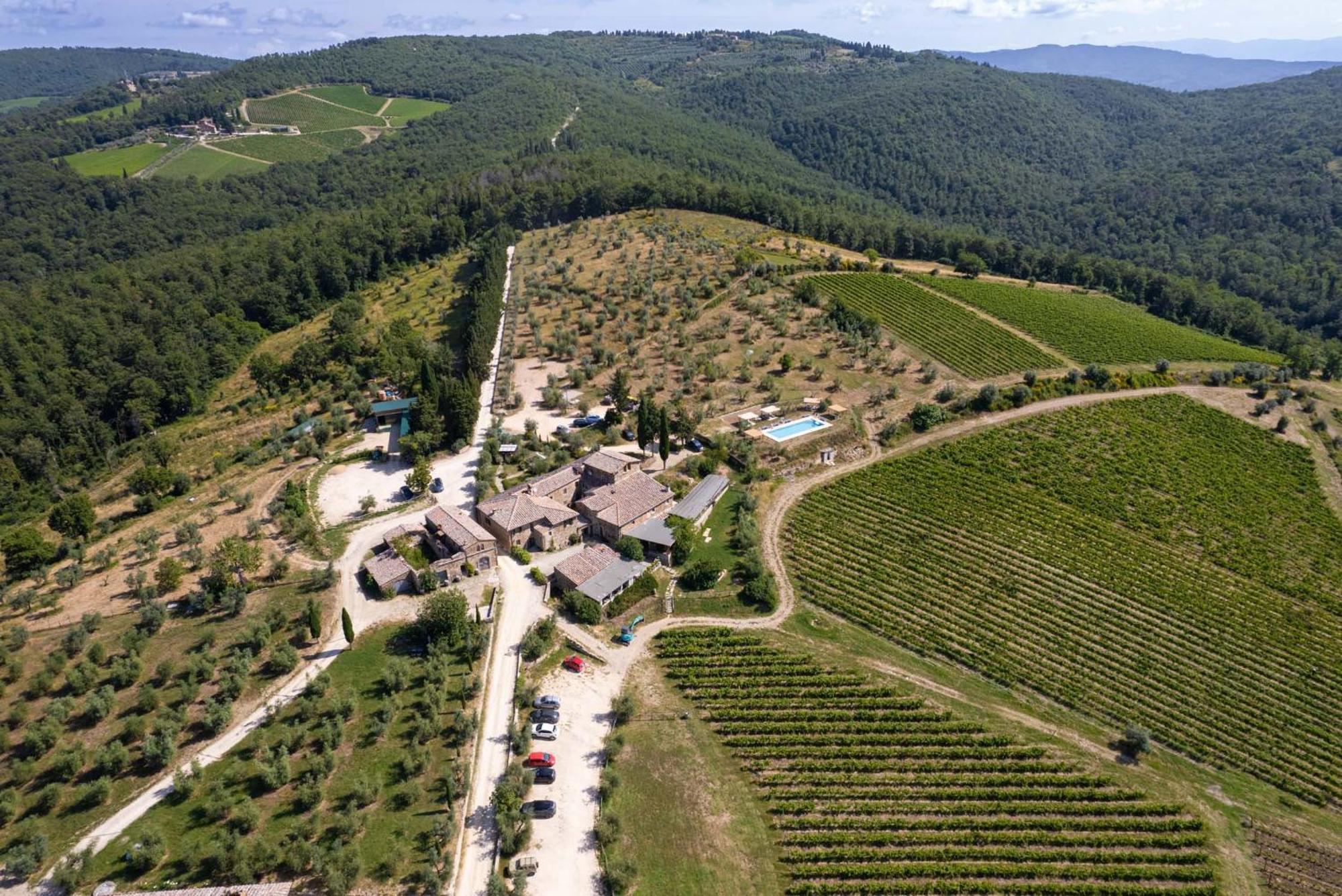 Apartament Casa Alta Greve in Chianti Zewnętrze zdjęcie